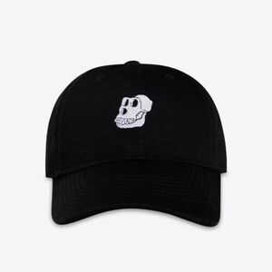 BORED Ape Yacht Club BAYC LOGO DAD HAT - WHITE